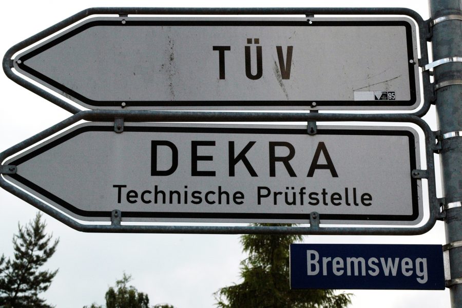 Der Weg zu Tüv und dekra