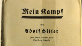 Der Schmutztitel von Mein Kampf