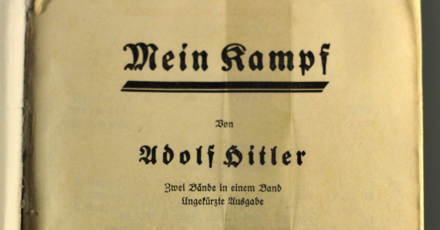 Der Schmutztitel von Mein Kampf