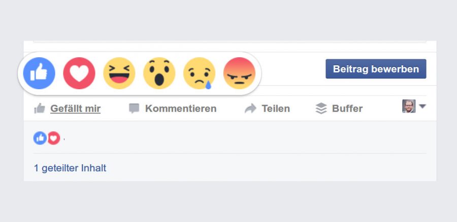 Facebook Reactions Emoji