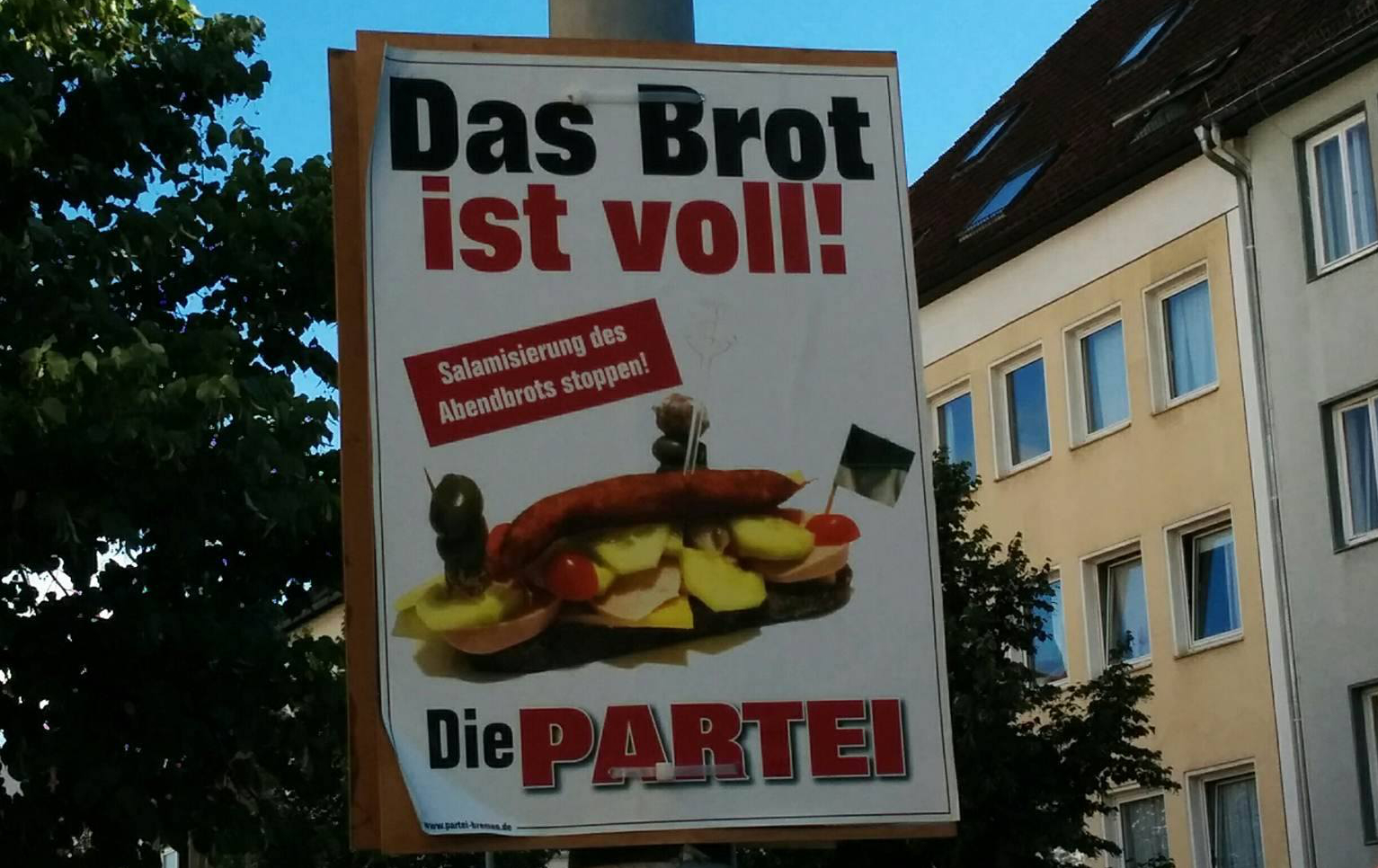 Die PARTEI: Ist Satire wählbar? — Zebrabutter